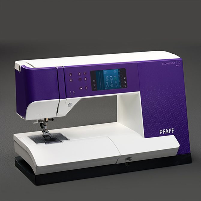 PFAFF® expression™ 710 Purple Sewing Machine - Image 3