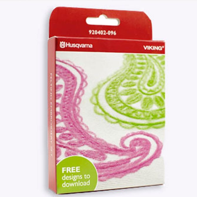 HUSQVARNA® VIKING® Felting Embroidery Set (8)