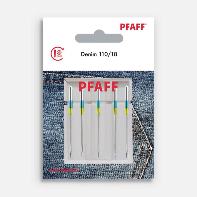 PFAFF® Denim Needles Size 110/18 5-Pack