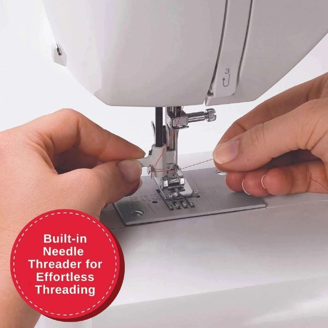 SINGER® 62C Brilliance™ Plus Sewing Machine with Extension Table - Image 4