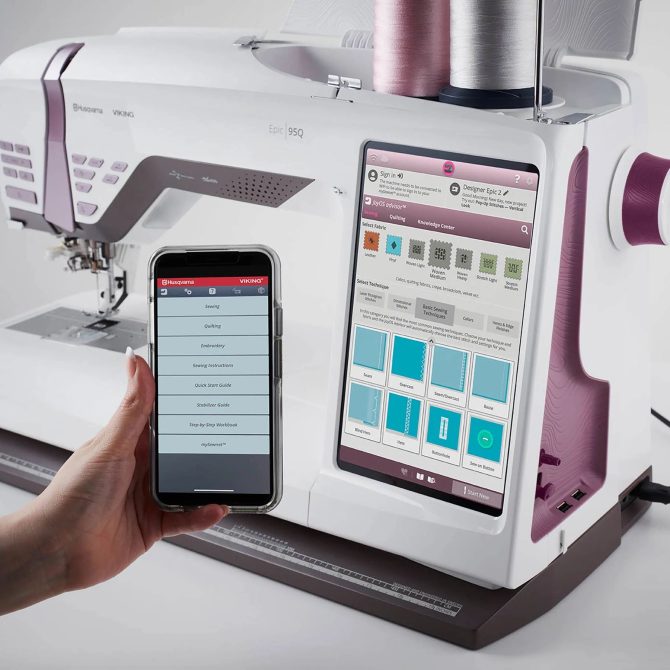 HUSQVARNA® VIKING® EPIC™ 95Q Sewing Machine - Image 6