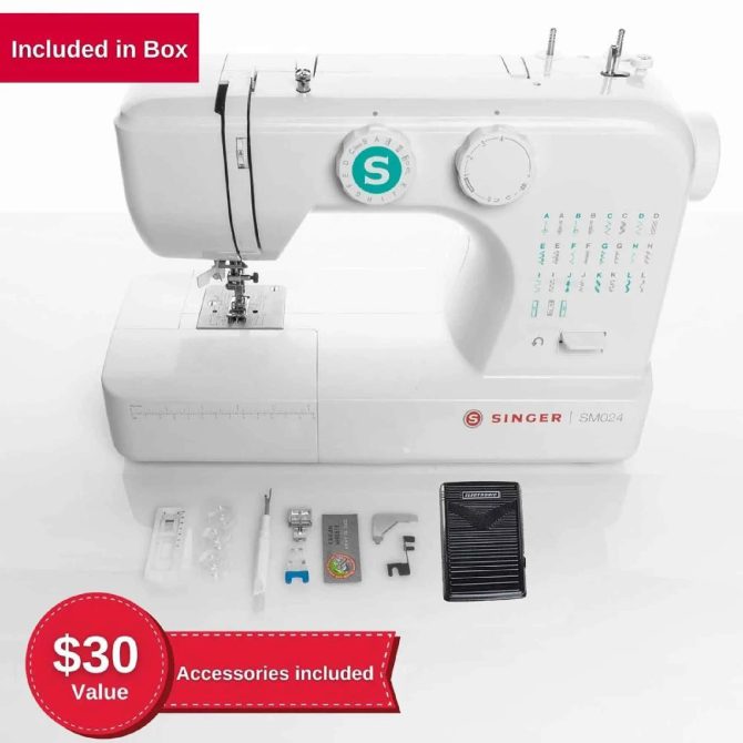 SINGER® Refurbished SM024 - TQ Sewing Machine - Image 4