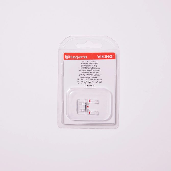 HUSQVARNA® VIKING® Clear Open Toe Presser Foot - Image 2