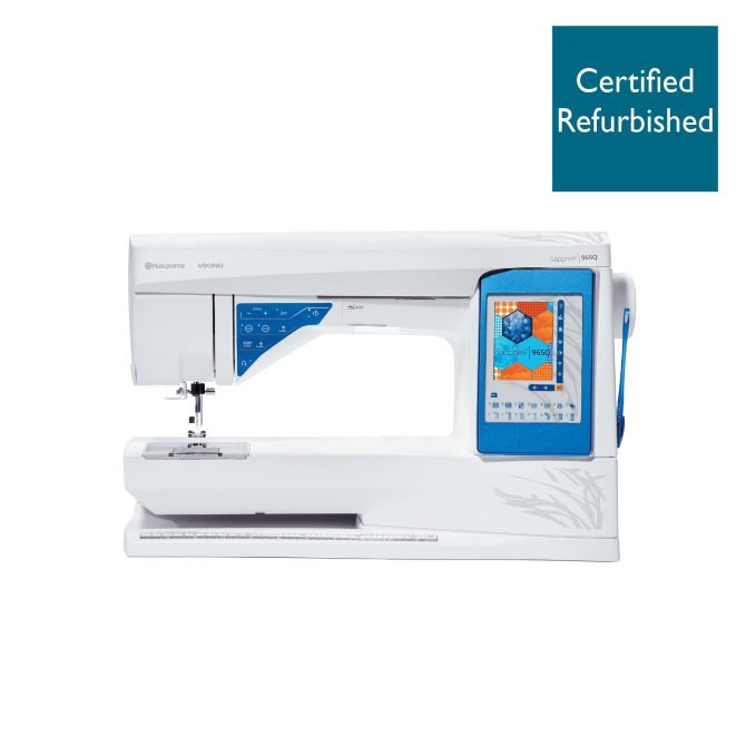 HUSQVARNA® VIKING® Refurbished SAPPHIRE™ 965Q Sewing Machine