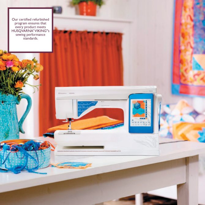 HUSQVARNA® VIKING® Refurbished SAPPHIRE™ 965Q Sewing Machine - Image 2