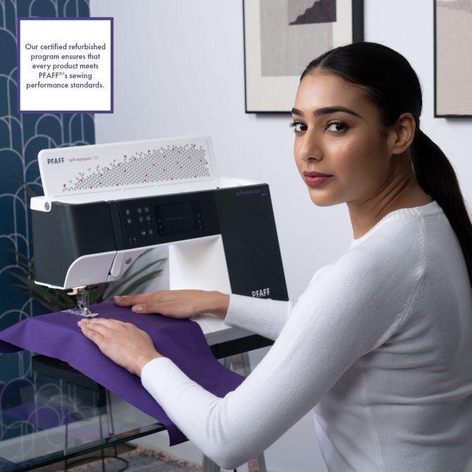 PFAFF® Refurbished quilt expression™ 720 Sewing Machine - Image 2