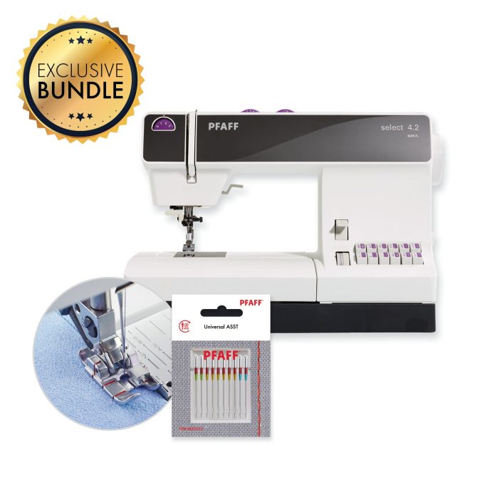 PFAFF® select™ 4.2 Sewing Machine & Accessories Bundle