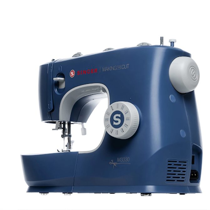 SINGER® Refurbished M3330 Blue Sewing Machine - Image 2