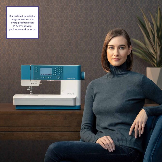 PFAFF® Refurbished ambition™ 620 Sewing Machine - Image 2