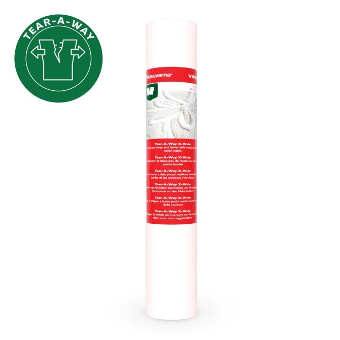 HUSQVARNA® VIKING® Tear-a-Way Extra Wide Stabilizer 24" x 10 Yards