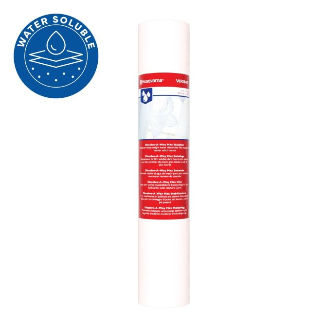 HUSQVARNA® VIKING® Dissolve-a-Way Max Stabilizer 12 Inches x 10 Yards