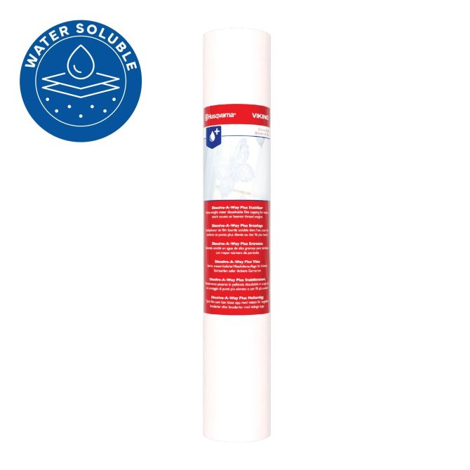 HUSQVARNA® VIKING® Dissolve-a-Way Plus Stabilizer 12 Inches x 10 Yards