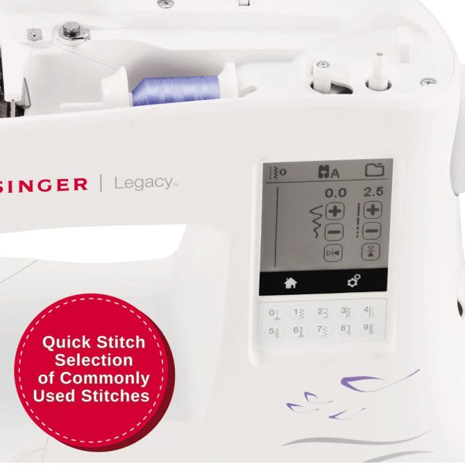 SINGER® Legacy™ SE300 Sewing & Embroidery Machine - Image 6