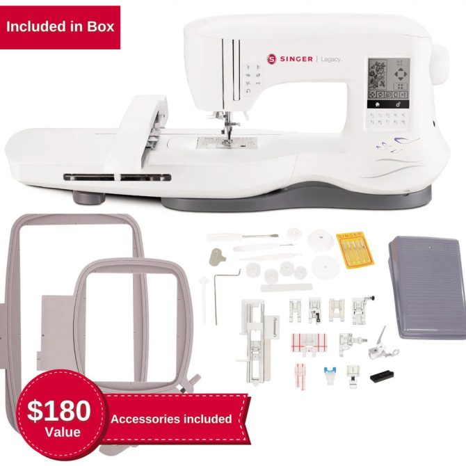 SINGER® Legacy™ SE300 Sewing & Embroidery Machine - Image 4